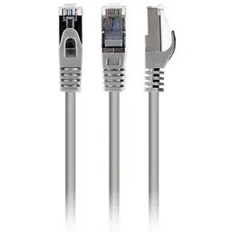 Патч-корд Cablexpert 5м S/FTP Cat 6A CU LSZH grey (PP6A-LSZHCU-5M)