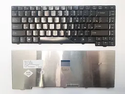 Клавіатура для ноутбуків Acer Aspire 4210, 4520, 4710, 4720, 5220, 5235, 5535, 5720 чорна глянцева