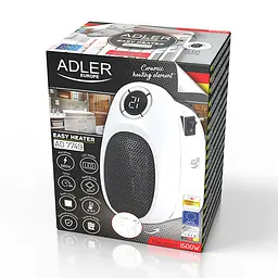 Тепловентилятор керамічний Adler AD 7749 - мініатюра 10