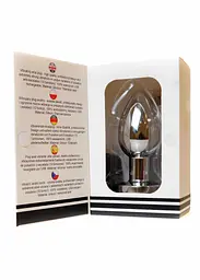 Анальна пробка з вібро Rechargeable Butt Plug USB 10 Functions - Silver Boss Series 22-00053 95514 - мініатюра 6