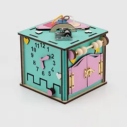 Бізікуб 15х15 Smart Temple бірюзовий (2000989805175)
