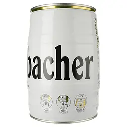 Пиво Krombacher Pils світле 4.8% 5 л (64607) - мініатюра 3