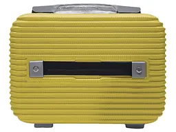 Бьюті-кейс маленький Carbon 0508/14 ABS-пластик S Оливковий - мініатюра 3