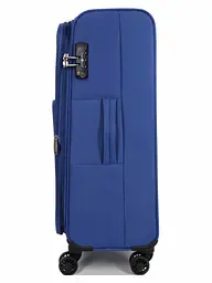 Валіза середня M тканинна Snowball 22204 69×41×24см 65+13см Синій - мініатюра 5