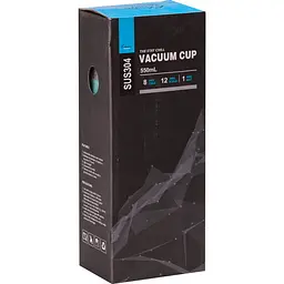 Термос Bottle Sport 550 мл з нержавіючої сталі з ручкою, помаранчевий Happy Life HPGM5010O - мініатюра 3