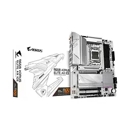 Материнська плата GIGABYTE B650 AORUS ELITE AX ICE (B650 A ELITE AX ICE) - мініатюра 4