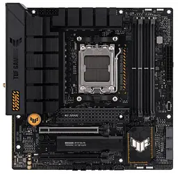 Материнська плата AM5 Asus TUF GAMING B650-PLUS WIFI, B650, 4xDDR5, Int.Video (CPU), 4xSATA3, 2xM.2, 2xPCI-E 4.0 16x, 1xPCI-E 4.0 1x, Real. 6, Bluetooth 5.2, 6xUSB3.2/6xUSB2.0, HDMI/DP, MicroATX - мініатюра 2