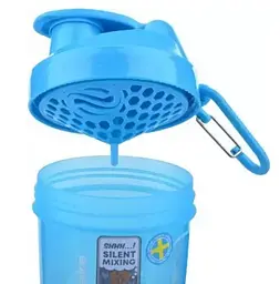 Шейкер спортивний SmartShake Original2GO 600 мл Neon Blue (10560102) - мініатюра 6
