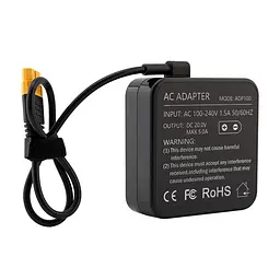 Блок живлення ToolKitRC ADP100 100W 20V 5A з роз'ємом XT60 для FPV M6D, M8P, M7 Black (18764) - мініатюра 4