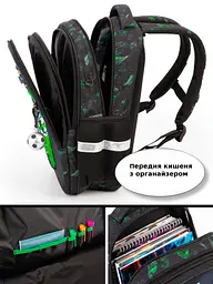 Ортопедичний шкільний рюкзак для хлопчика з Майнкрафт School Standard 38х30х18 см для початкової школи (170-86) - мініатюра 3