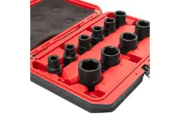 Набір головок ударних торцевих в кейсі Intertool Storm ET-8503 1/2" x 10-24мм (у наборі 10 шт.) - мініатюра 5