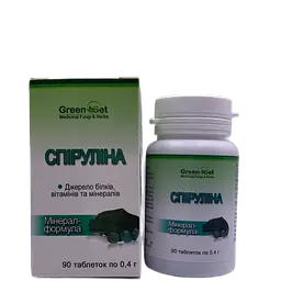 Дієтична добавка GreenSet Спіруліна 90 таблеток - мініатюра 2