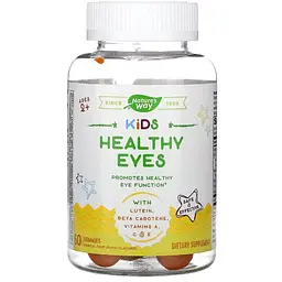 Здоров'я зору Nature's Way Healthy Eyes для дітей віком від 2 років смак тропічних фруктів 60 жувальних цукерок