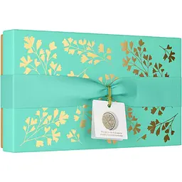 Подарунковий набір Rituals The Ritual of Karma Small Gift Set: гель-піна для душу 50 мл + лосьйон для тіла 70 мл + скраб для тіла 70 мл + олія для тіла 30 мл - мініатюра 2