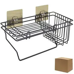 Настінна полиця з тримачем 30x12,5x11,5 см (TL00416)