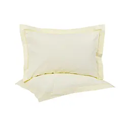 Наволочки сатин Lotus Home - Dakota Modern масляно-жовтий 50x70+5 (2 од)