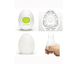 Чоловічий мастурбатор Tenga EGG Clicker яйце + лубрикант 5 мл та мішечок - мініатюра 4