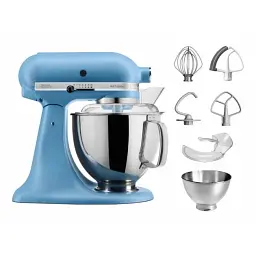 Кухонна машина KitchenAid Artisan 4,8 л 5KSM175PSEVB з відкидним блоком, колір оксамитово-блакитний