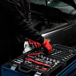 Набір торцевих головок із тріскачкою Intertool ET-6061 61шт [98822] - мініатюра 10