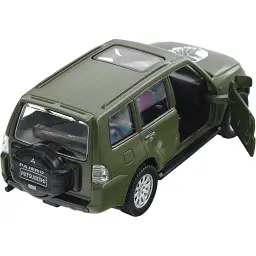 Машинка TechnoDrive серії Шеврони Героїв MITSUBISHI PAJERO 4WD TURBO "93 ОМБр" - мініатюра 10