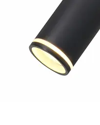 Люстра Goldlux 326201 Paris GU10 6x12W IP20 Чорна - мініатюра 3
