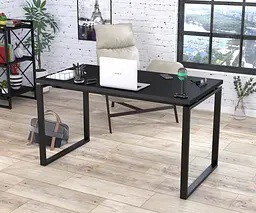 Письмовий стіл Loft Design Q-135-36 Black (Венге Луїзіана)