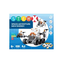 Конструктор Stem 4 в 1 Космічна пригода 138 деталей (3858894673049)