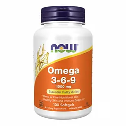 Омега-3-6-9 Now Foods 1000 мг 100 sgels