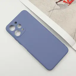 Силіконовий чохол Candy Full Camera для Xiaomi Redmi 12 Блакитний / Mist blue - мініатюра 2