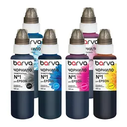 Чорнило Barva Epson 1 6х100 мл, universal, BK/C/M/Y/LC/LM (EU1-100-2MP)