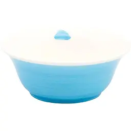 Тарілка глибока МВМ My Home 14 см блакитна (KP-48 BLUE)