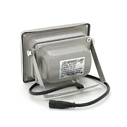 ІК прожектор YOSO 12V 16W, 6 + 2LED, IP66, 850нм, кут огляду 60 °, дальність до 30м, 110 * 86 * 63мм, BOX - мініатюра 3