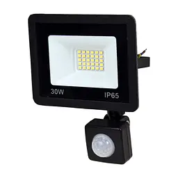 Прожектор Lightwell LW-FL-B-30-S 30 W з датчиком рух