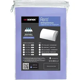 Наволочка Sonex Aero на подушку з пам`яттю Gentle Lavender 43х60 см (SO102254) - мініатюра 2