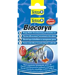 Препарат що сприяє розкладанню біологічних забруднень Tetra Biocoryn 12 капсул - мініатюра 2