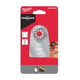 Шкребок гнучкий для мультитула STARLOCK MILWAUKEE 52x37мм (для видалення герметиків, фарби)