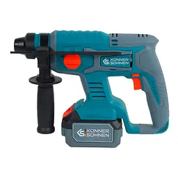 Konner & Sohnen Набір із трьох аккумуляторних інструментів Konner&Sohnen KS RHAGD 20V SET 3 PLUS 20В шурупокрут, шліфувальна машина кутова KS AG20V-125VR, перфоратор KS RH20V-22-4, ЗП 43А 43А. - мініатюра 10