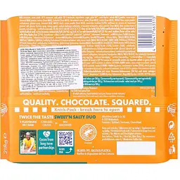 Шоколад Ritter Sport Duo молочний з солодко-солоною начинкою 218 г - мініатюра 2