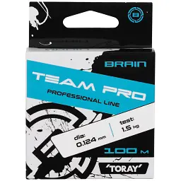 Волосінь Brain Tea м Pro 100 м 0.124 мм 1.5 кг - мініатюра 2