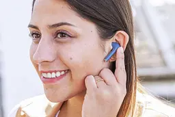 Навушники Trust Nika Touch True Wireless Mic Blue (23702_Trust) - мініатюра 2
