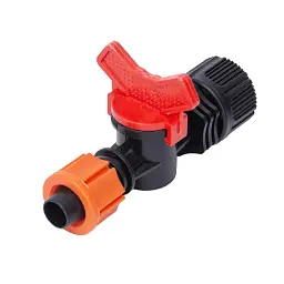 Кран для крапельної стрічки Ø16мм в/р 3/4" FLORA (5079634) - мініатюра 4