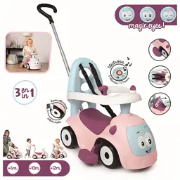 Чудомобіль Smoby Маестро 3 в 1, рожевий (720305) - мініатюра 6