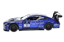 Іграшкова машинка гоночна BMW M6 GT3 1:44 Автопром металева 4369, в коробці 14,5х6,5х7см - мініатюра 5