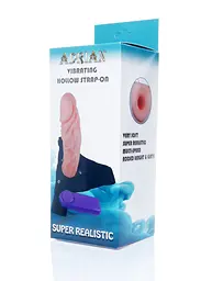 Страпон Hollow Strap-on-Hollow Strap-on Adrian vibrating Boss Series 46-00009 100478 - мініатюра 1