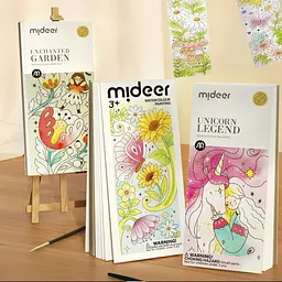 Набір для акварельного живопису Mideer Квіти та метелики (MD4248) - мініатюра 6