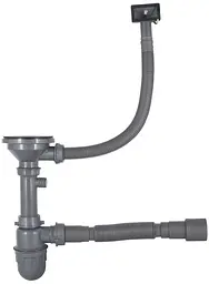 Кухонна мийка Brinex 3838 0,6 мм, врізна BRIN3835SAT06 - мініатюра 4