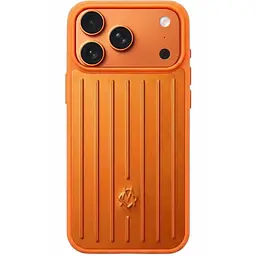 Чохол TPU+Metal Rimowa Style (AAA) для Apple iPhone 17 Pro / 18 Pro (6.3") Orange