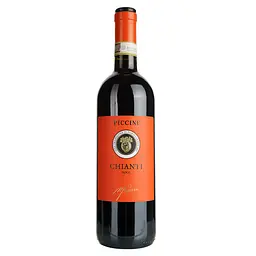 Вино Piccini Chianti DOCG червоне сухе 12.5% 0.75 л (9190)