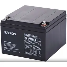 Акумулятор Vision CP 12V 24Ah AGM (CP12240E-X)