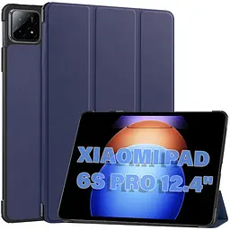 Чохол-книжка BeCover Smart Case для Xiaomi Pad 6S Pro 12.4 Насичено-синій (711084) - мініатюра 2